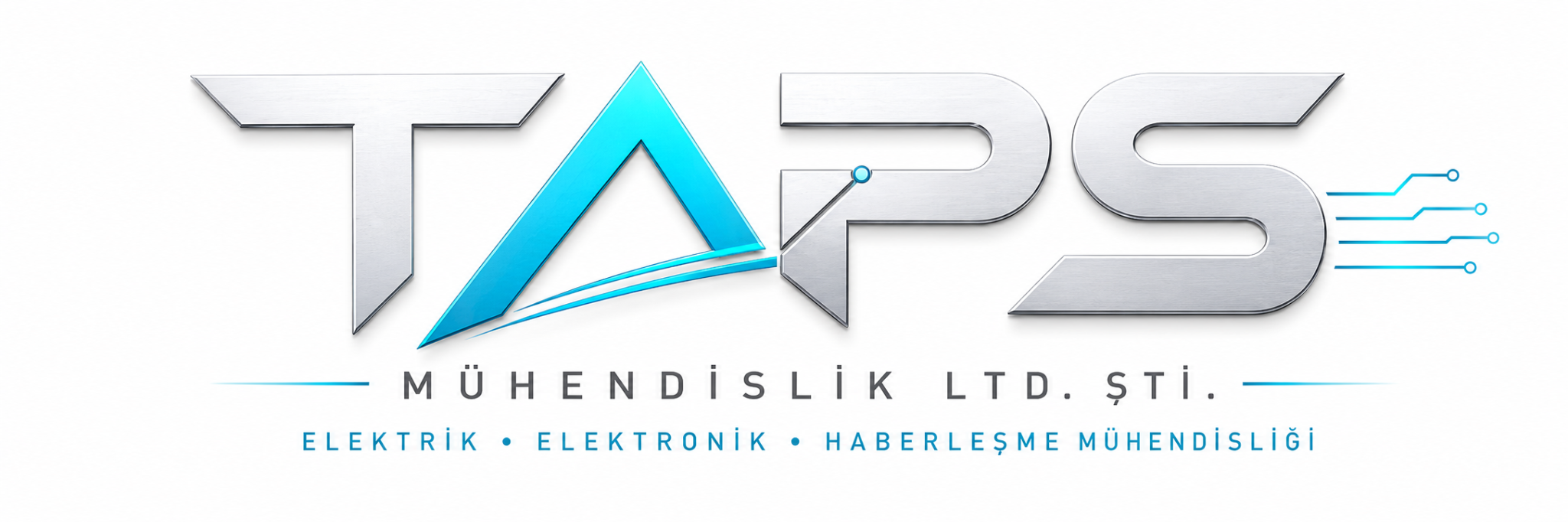 TAPS Mühendislik açık mod logosu